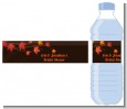 Autumn Leaves - Personalized Bridal Shower Water Bottle Labels thumbnail