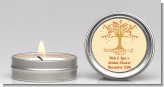 Autumn Tree - Bridal Shower Candle Favors