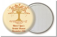 Autumn Tree - Personalized Bridal Shower Pocket Mirror Favors