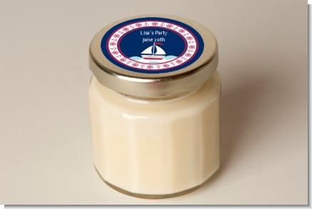 Personalized Soy Candle Jar - Baby Shower Personalized Candle Jar