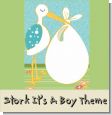 Stork It's a Boy Baby Shower Theme thumbnail