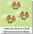 Twins Two Peas in a Pod African American thumbnail