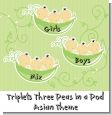 Triplets Three Peas in a Pod Asian thumbnail