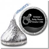 Baby Bling Pacifier - Hershey Kiss Baby Shower Sticker Labels