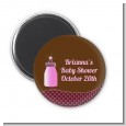 Baby Bling Pink - Personalized Baby Shower Magnet Favors thumbnail