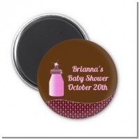 Baby Bling Pink - Personalized Baby Shower Magnet Favors
