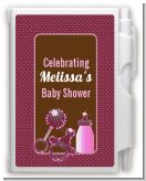 Baby Bling Pink - Baby Shower Personalized Notebook Favor