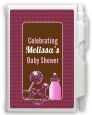 Baby Bling Pink - Baby Shower Personalized Notebook Favor thumbnail