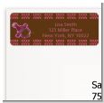 Baby Bling Pink - Baby Shower Return Address Labels thumbnail