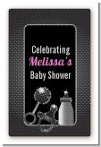 Baby Bling - Custom Large Rectangle Baby Shower Sticker/Labels