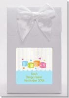 Baby Blocks Blue - Baby Shower Goodie Bags