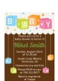 Baby Blocks - Baby Shower Petite Invitations thumbnail