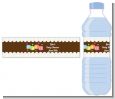 Baby Blocks - Personalized Baby Shower Water Bottle Labels thumbnail