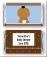Baby Boy African American - Personalized Baby Shower Mini Candy Bar Wrappers thumbnail