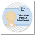 Baby Boy Caucasian - Personalized Baby Shower Table Confetti thumbnail