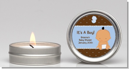 Baby Boy Hispanic - Baby Shower Candle Favors