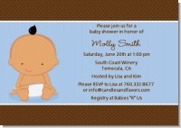 Baby Boy Hispanic - Baby Shower Invitations