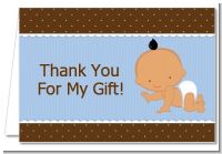 Baby Boy Hispanic - Baby Shower Thank You Cards