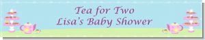 Baby Brewing Tea Party - Personalized Baby Shower Banners