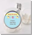 Baby Brewing Tea Party - Personalized Baby Shower Candy Jar thumbnail