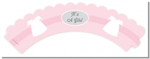 Sweet Little Lady - Baby Shower Cupcake Wrappers