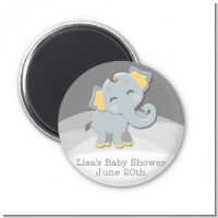 Baby Elephant - Personalized Baby Shower Magnet Favors