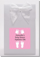 Baby Feet Pitter Patter Pink - Baby Shower Goodie Bags