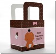 Baby Girl African American - Personalized Baby Shower Favor Boxes thumbnail