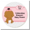Baby Girl African American - Personalized Baby Shower Table Confetti thumbnail