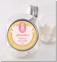 Baby Girl - Personalized Baptism / Christening Candy Jar