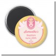 Baby Girl - Personalized Baptism / Christening Magnet Favors thumbnail