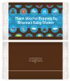 Baby Icons Blue - Personalized Popcorn Wrapper Baby Shower Favors thumbnail