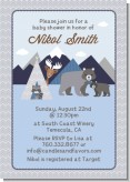 Baby Mountain Trail - Baby Shower Invitations