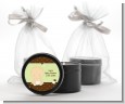 Baby Neutral Caucasian - Baby Shower Black Candle Tin Favors thumbnail