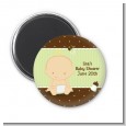 Baby Neutral Caucasian - Personalized Baby Shower Magnet Favors thumbnail