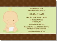 Baby Neutral Caucasian - Baby Shower Invitations