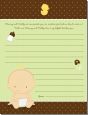 Baby Neutral Caucasian - Baby Shower Notes of Advice thumbnail