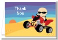Baby On A Quad - Baby Shower Thank You Cards thumbnail