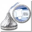 Baby Outfit Camouflage - Hershey Kiss Baby Shower Sticker Labels thumbnail