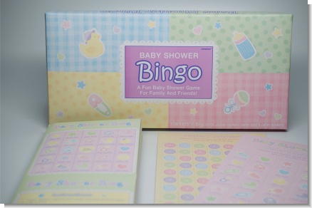 Baby Shower Bingo Box Set Game