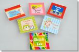 Custom Tags for Baby Shower Favors - Personalized Baby Shower Card Stock Favor Tags