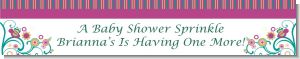 Baby Sprinkle - Personalized Baby Shower Banners