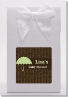 Baby Sprinkle Umbrella Green - Baby Shower Goodie Bags