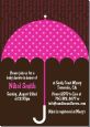 Baby Sprinkle Umbrella Pink - Baby Shower Invitations thumbnail