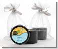 Baby Turtle Blue - Baby Shower Black Candle Tin Favors thumbnail