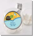 Baby Turtle Blue - Personalized Baby Shower Candy Jar thumbnail