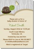 Baby Turtle Neutral - Baby Shower Invitations