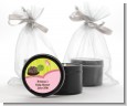 Baby Turtle Pink - Baby Shower Black Candle Tin Favors thumbnail