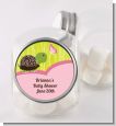 Baby Turtle Pink - Personalized Baby Shower Candy Jar thumbnail