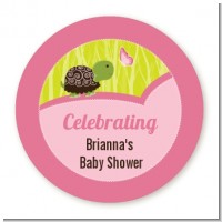 Baby Turtle Pink - Personalized Baby Shower Table Confetti